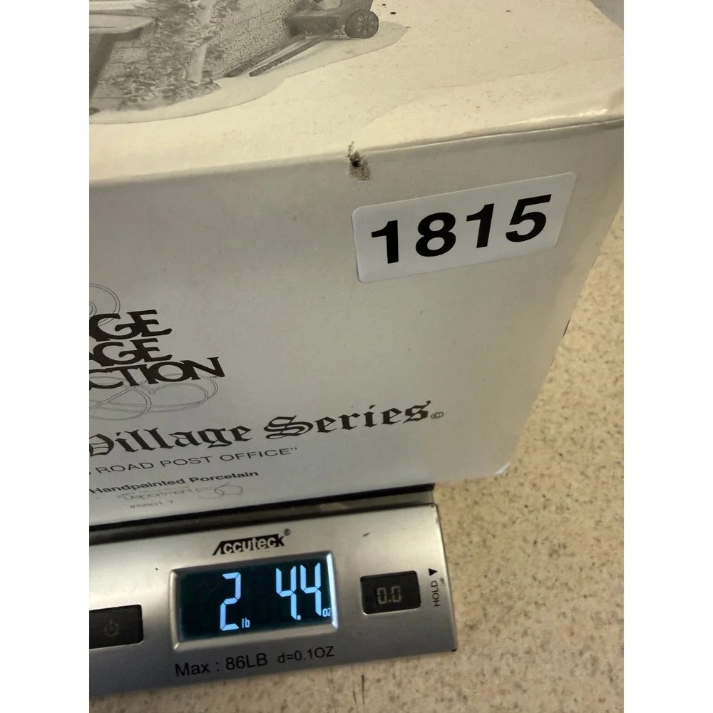 Department‎ 56 Dickens Village King's Road Post Office Porcelain Building 5801-7
